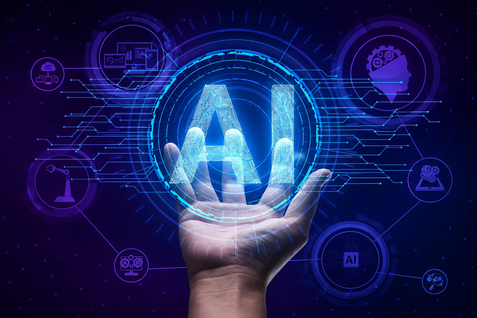 Conversational AI illustration