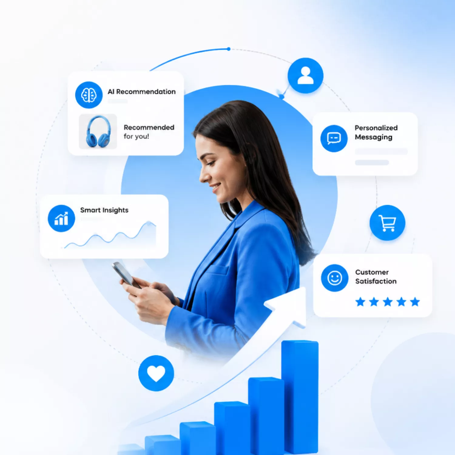 AI Customer Experience Visualization