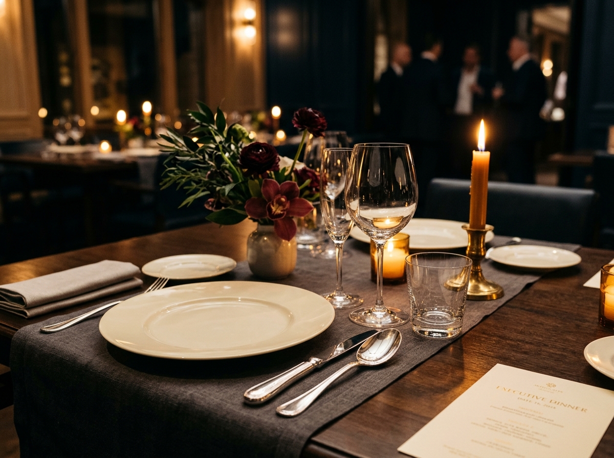 Fine Dining Executive Atmosphere